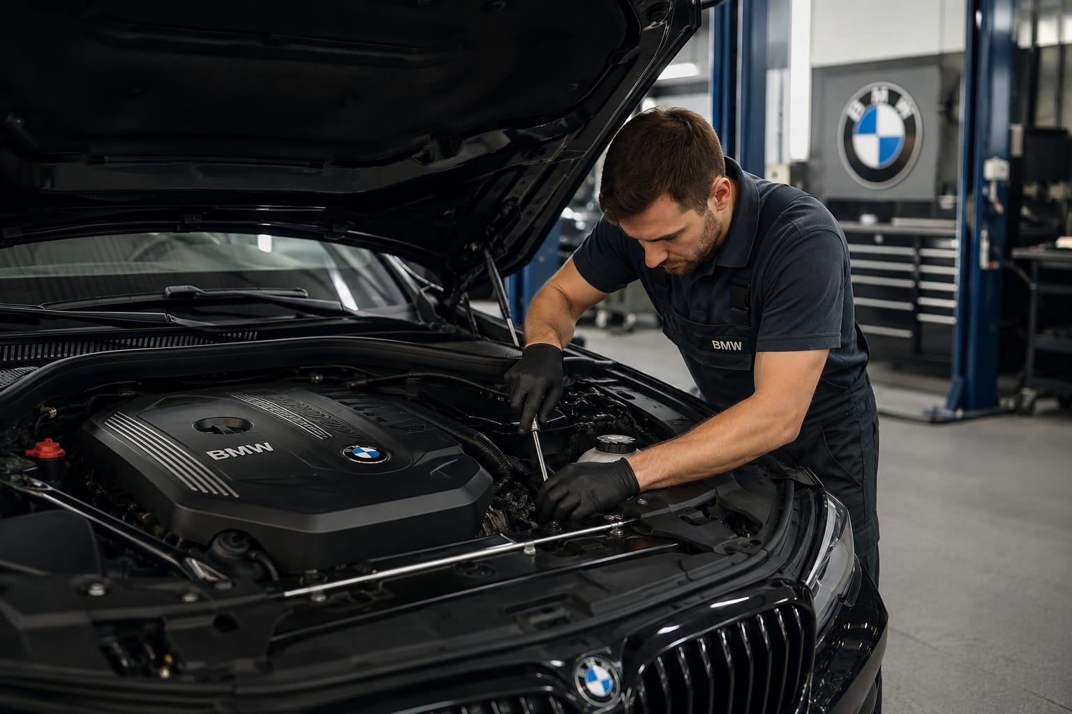 Trabajo mecánico BMW — Padooks Ecatepec
