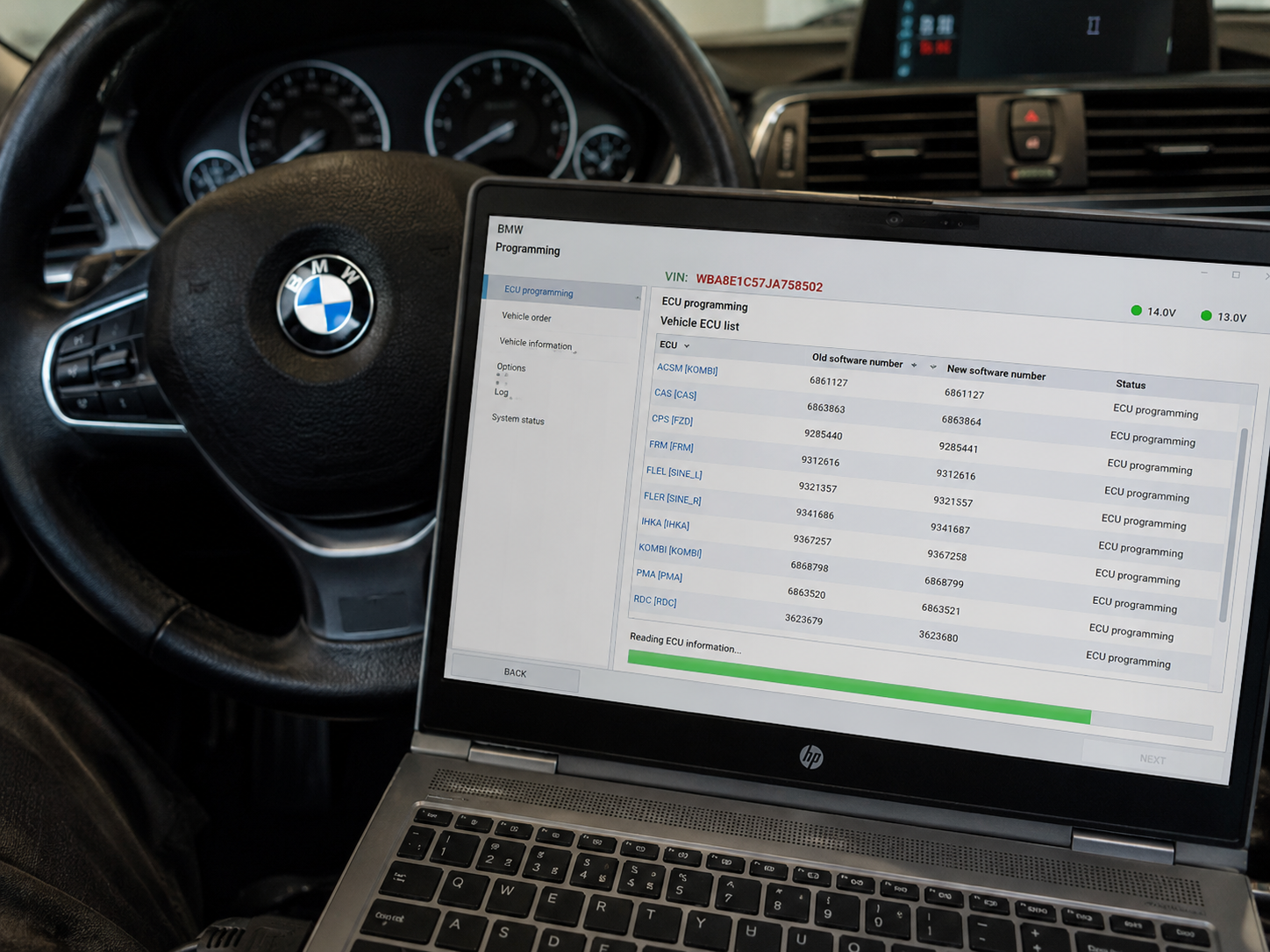 Programación BMW — Padooks Ecatepec